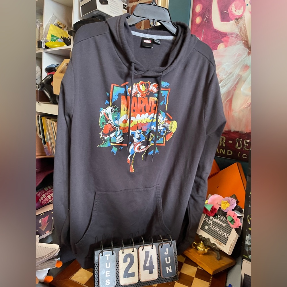 Marvel Avengers Graphic Hoodie, Men's